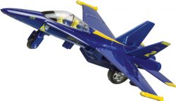 AVION F-18 BLEU